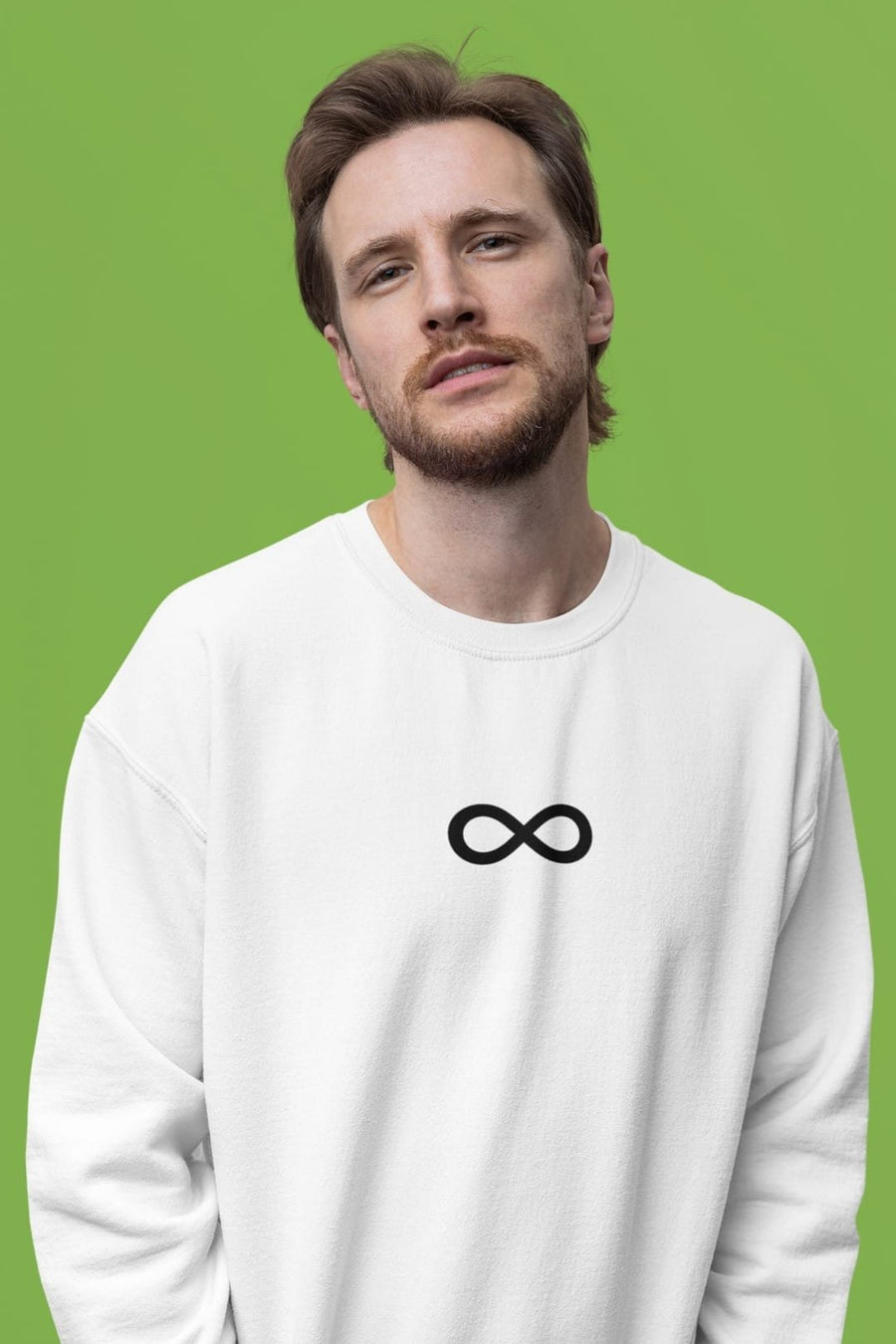Sotaru Gojo Sweatshirt – 100% Cotton, Bio-Washed Premium Sweatshirt with Infinity Print by dudle