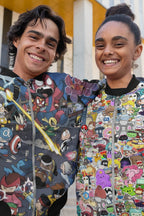 Men’s Marvel Comic AOP Bomber Jacket