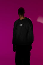 Vegeta Men’s Sweatshirt with Saiyan Crest symbol