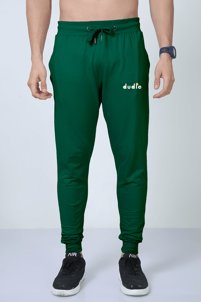 Green Joggers for Men