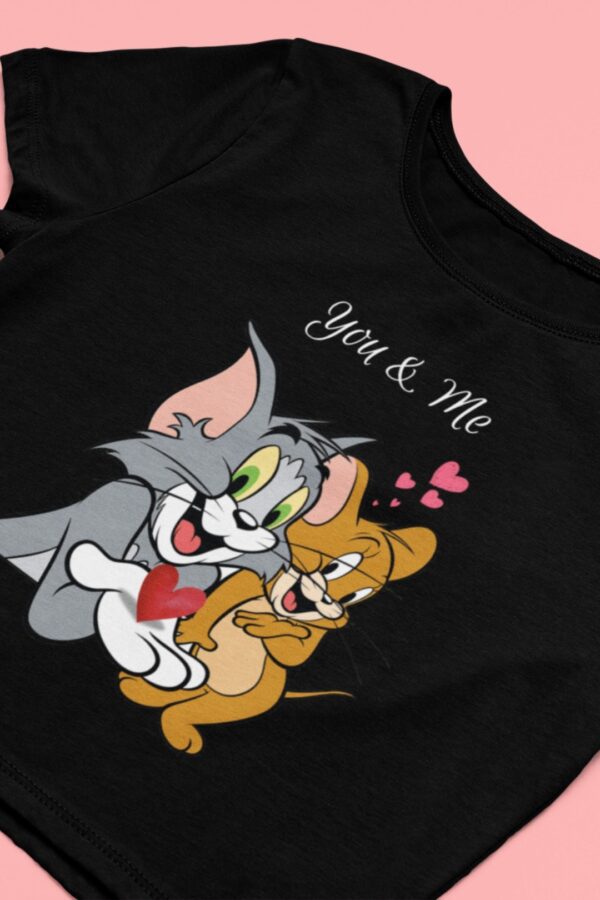 Tom and Jerry Crop Top
