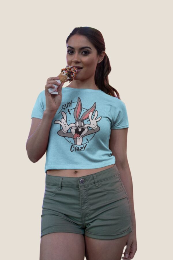 Bugs Bunny Crazy Crop Top