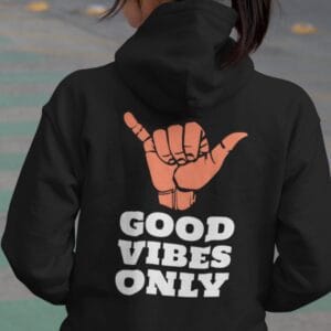 Good Vibes Only Women Stylish Hoodie