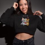 Tom and Jerry Crop Hoodie