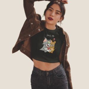 Tom and Jerry Crop Top