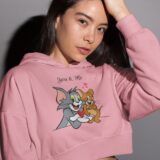 Tom and Jerry Crop Hoodie