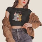 Tom and Jerry Crop Top