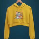 Tom and Jerry Crop Hoodie