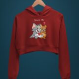 Tom and Jerry Crop Hoodie