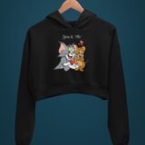 Tom and Jerry Crop Hoodie