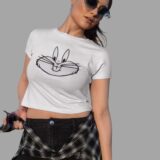 Bugs Bunny Face Crop Top