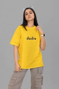 Dudle Oversized T shirt for women