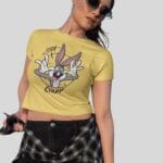 Bugs Bunny Crazy Crop Top
