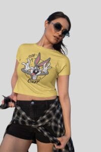 Bugs Bunny Crazy Crop Top