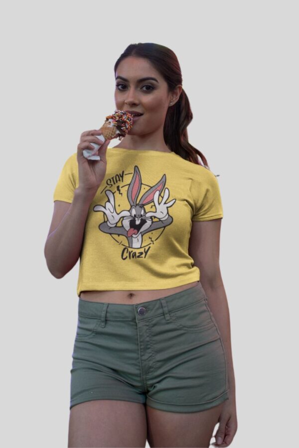 Bugs Bunny Crazy Crop Top
