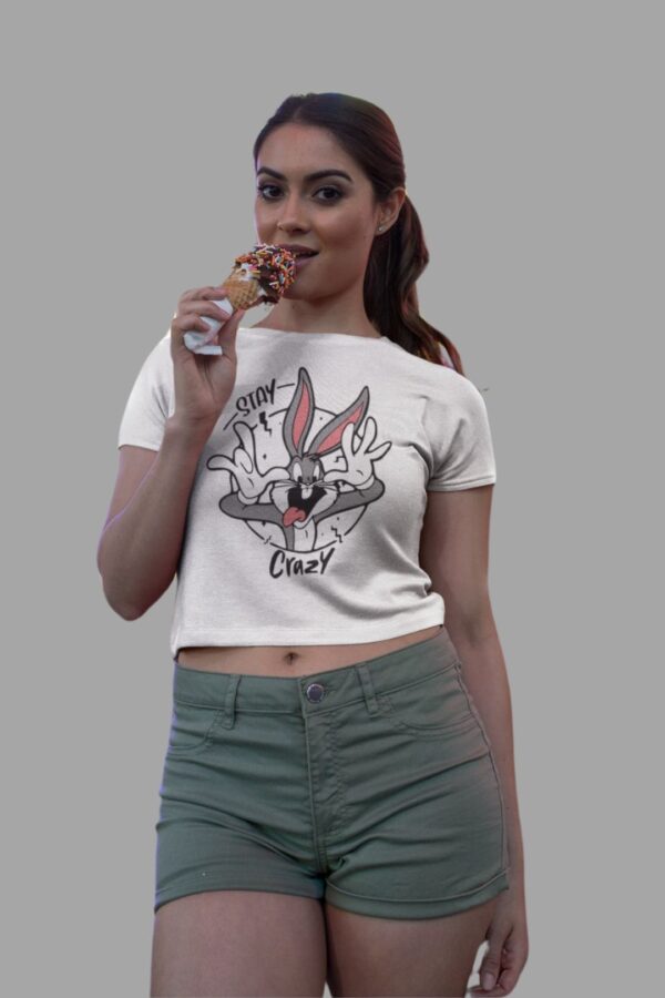 Bugs Bunny Crazy Crop Top