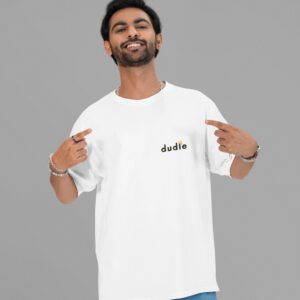 White oversized T-shirt