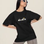 Dudle Oversized T shirt for women