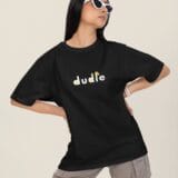 Dudle Oversized T shirt for women