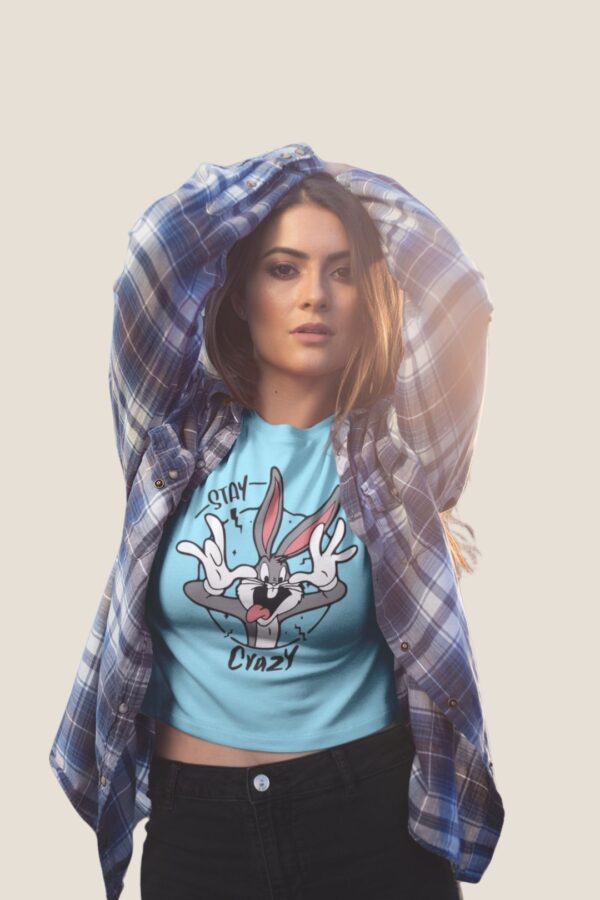 Bugs Bunny Crazy Crop Top