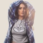 Bugs Bunny Face Crop Top