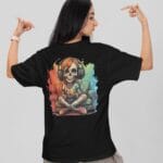 Gamer girl oversized tshirt