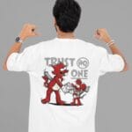 White oversized T-shirt