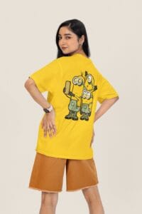 Minions oversized T-shirt for women