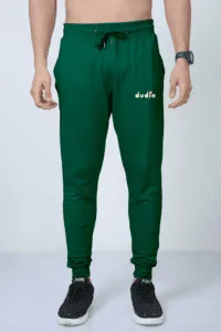 Green Joggers for Men